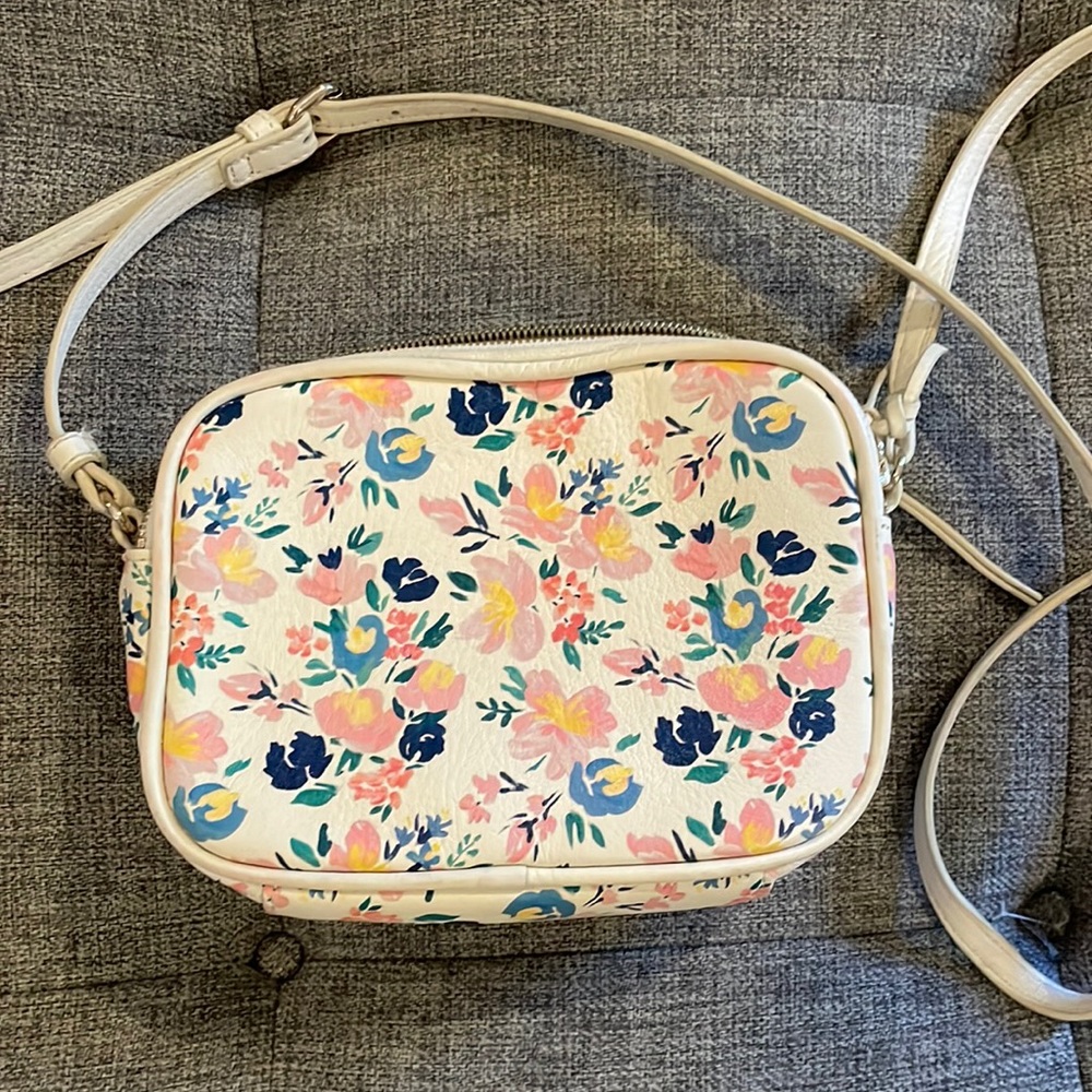 Mark & Graham crossbody flower printed bag